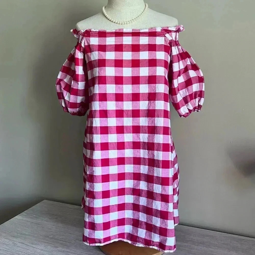 Storets Checkered Dress - Picture 2 of 12